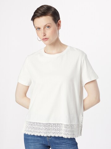 T-shirt ESPRIT en blanc : devant