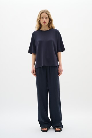 InWear Wide Leg Bukser i blå