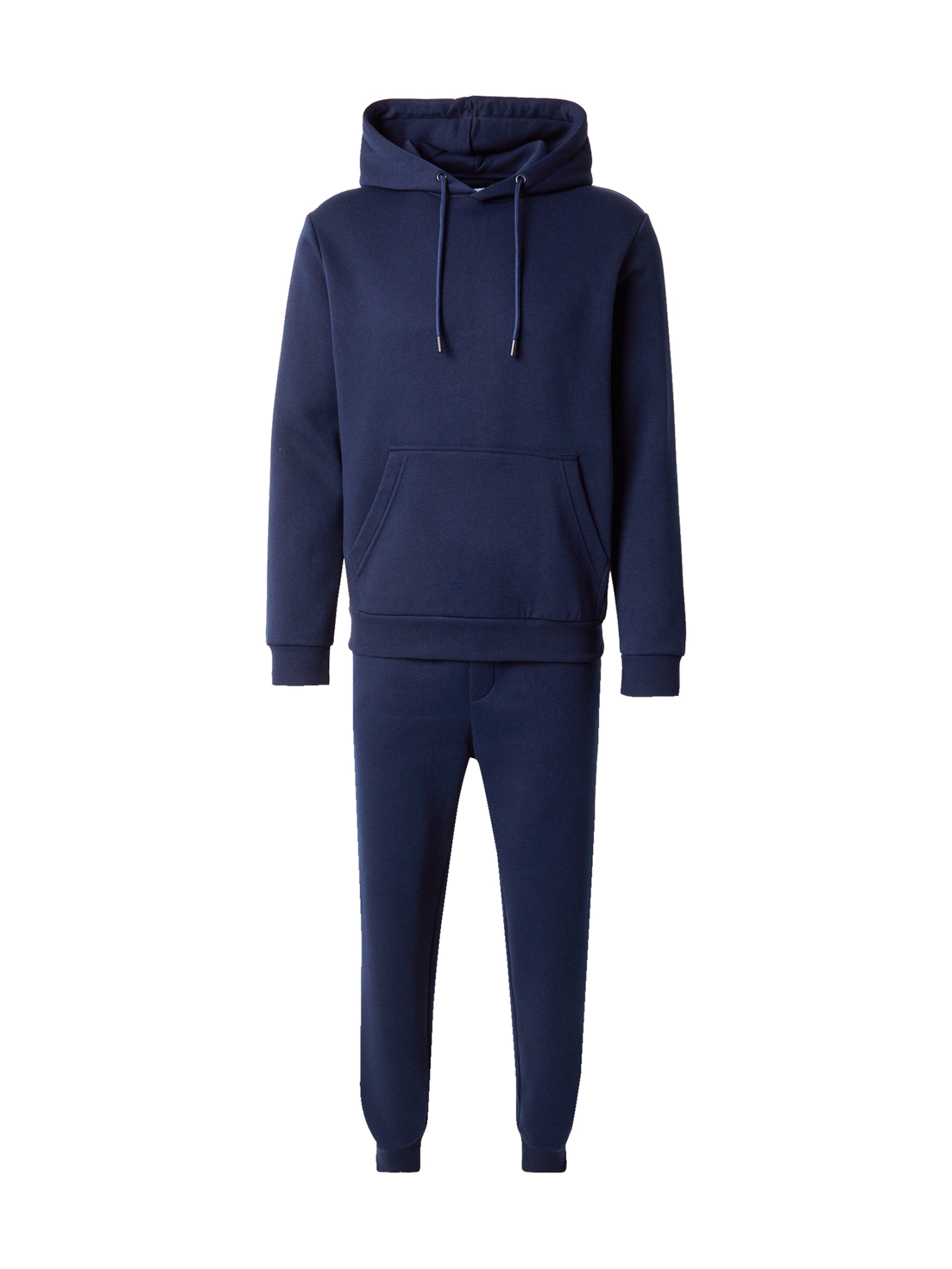 JACK & JONES Joggingová souprava 'JJEBRADLEY' – modrá: přední strana