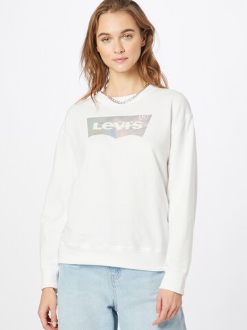 LEVI'S ® Sweatshirt in Wit: voorkant