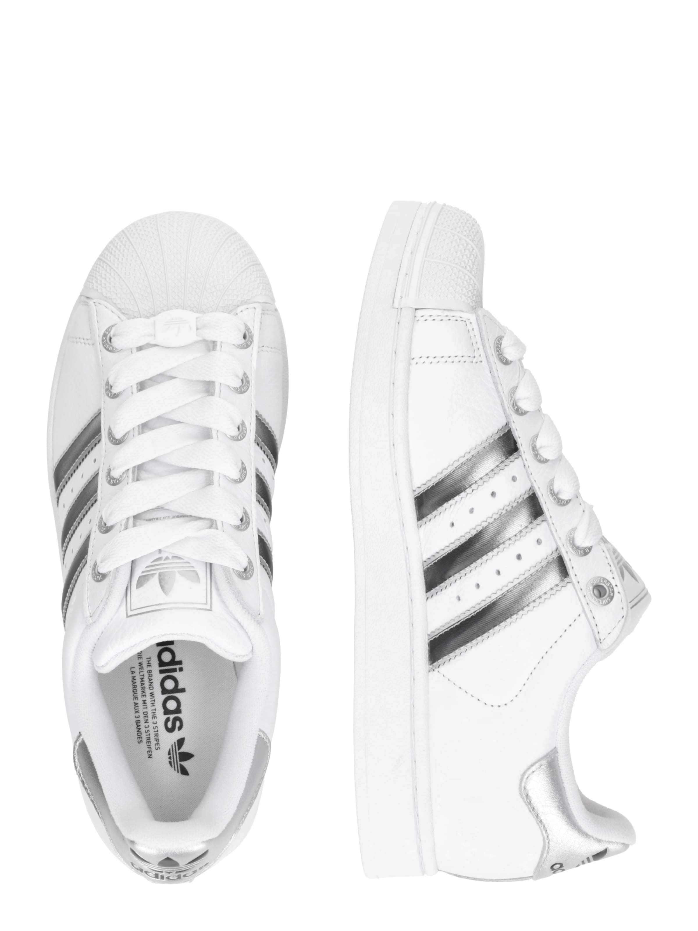 ADIDAS ORIGINALS Низкие кроссовки 'SUPERSTAR II' в Белый