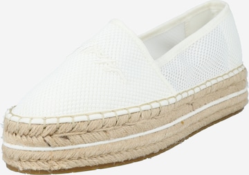 TOMMY HILFIGER Espadrilles in Wit: voorkant