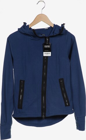 BENCH Sweatshirt & Zip-Up Hoodie in M in Blue: front