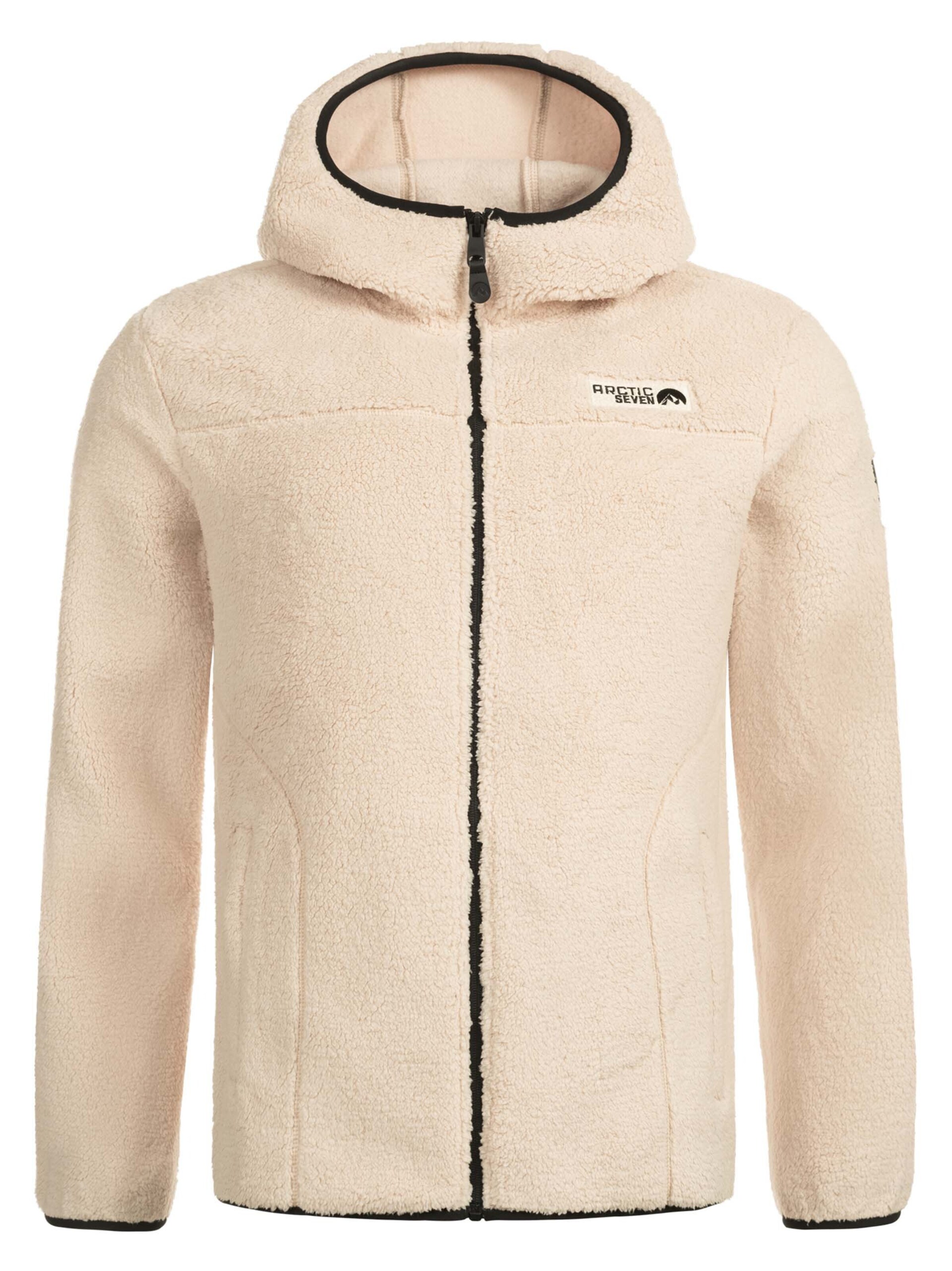Arctic Seven Funktionele fleece-jas 'AS413' in Beige