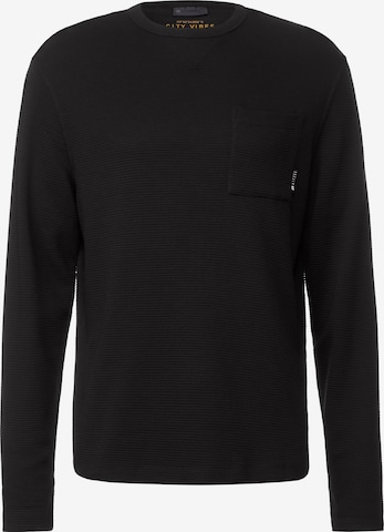 Street One MEN Shirt in Black: front