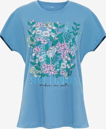 Mavi Shirt 'Secret Garden' in Blue: front