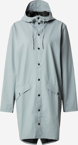 Manteau mi-saison RAINS en bleu : devant