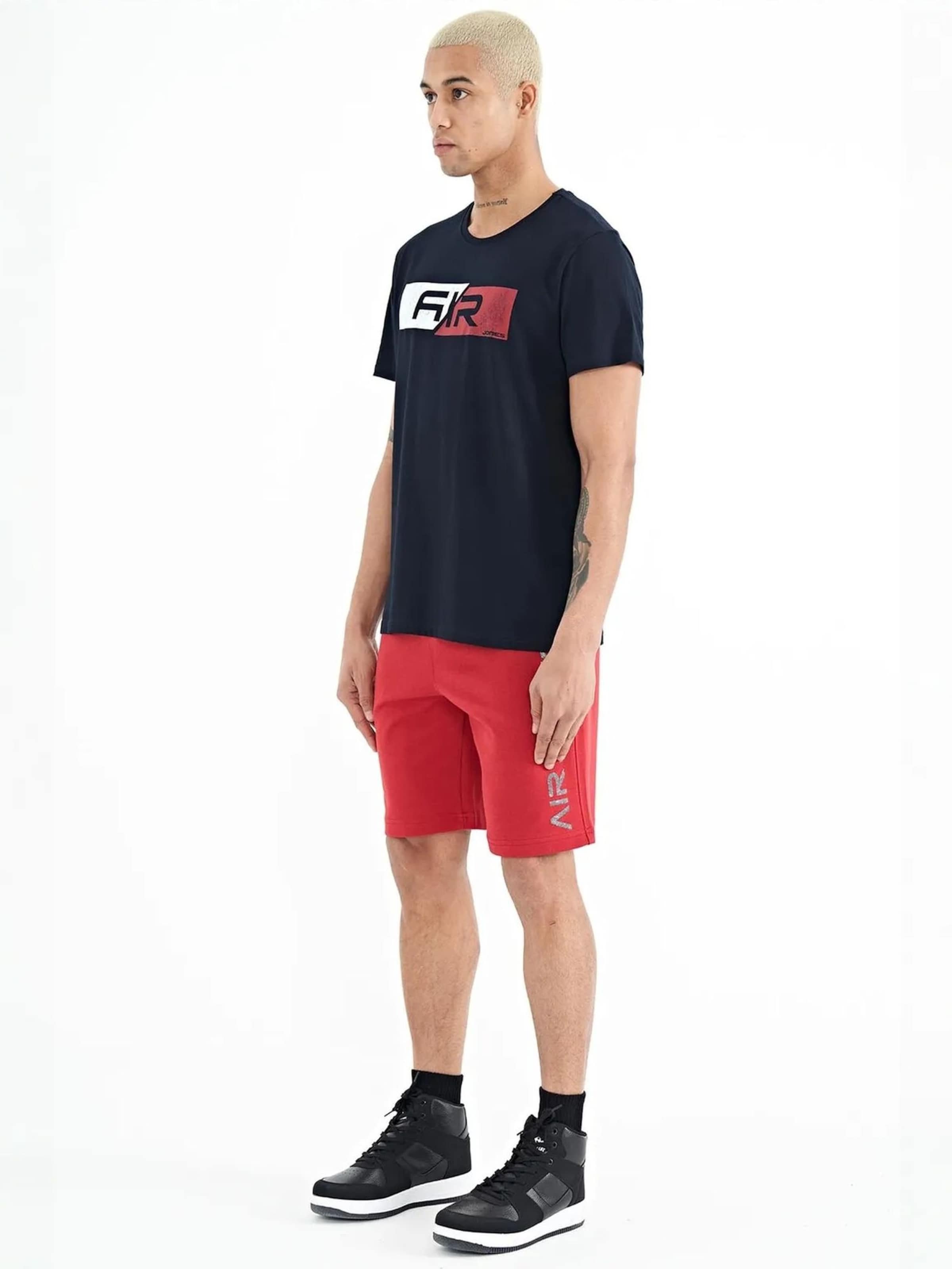 Regular Pantalon Tommy Life en rouge