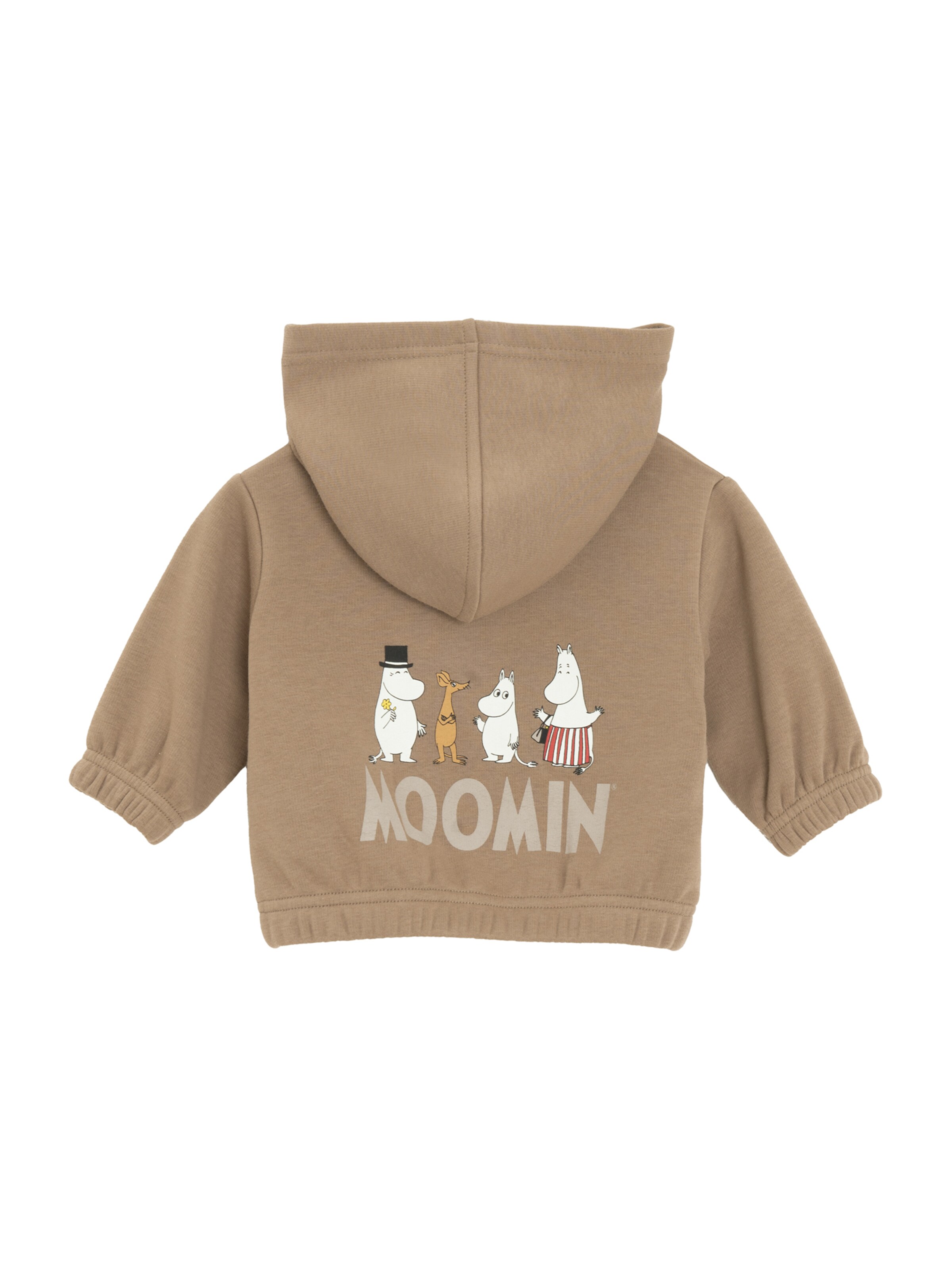 Cool Club Sweatjacka i brun: baksida