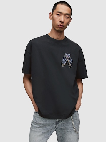 AllSaints - Camiseta 'BEAST' en negro: frente