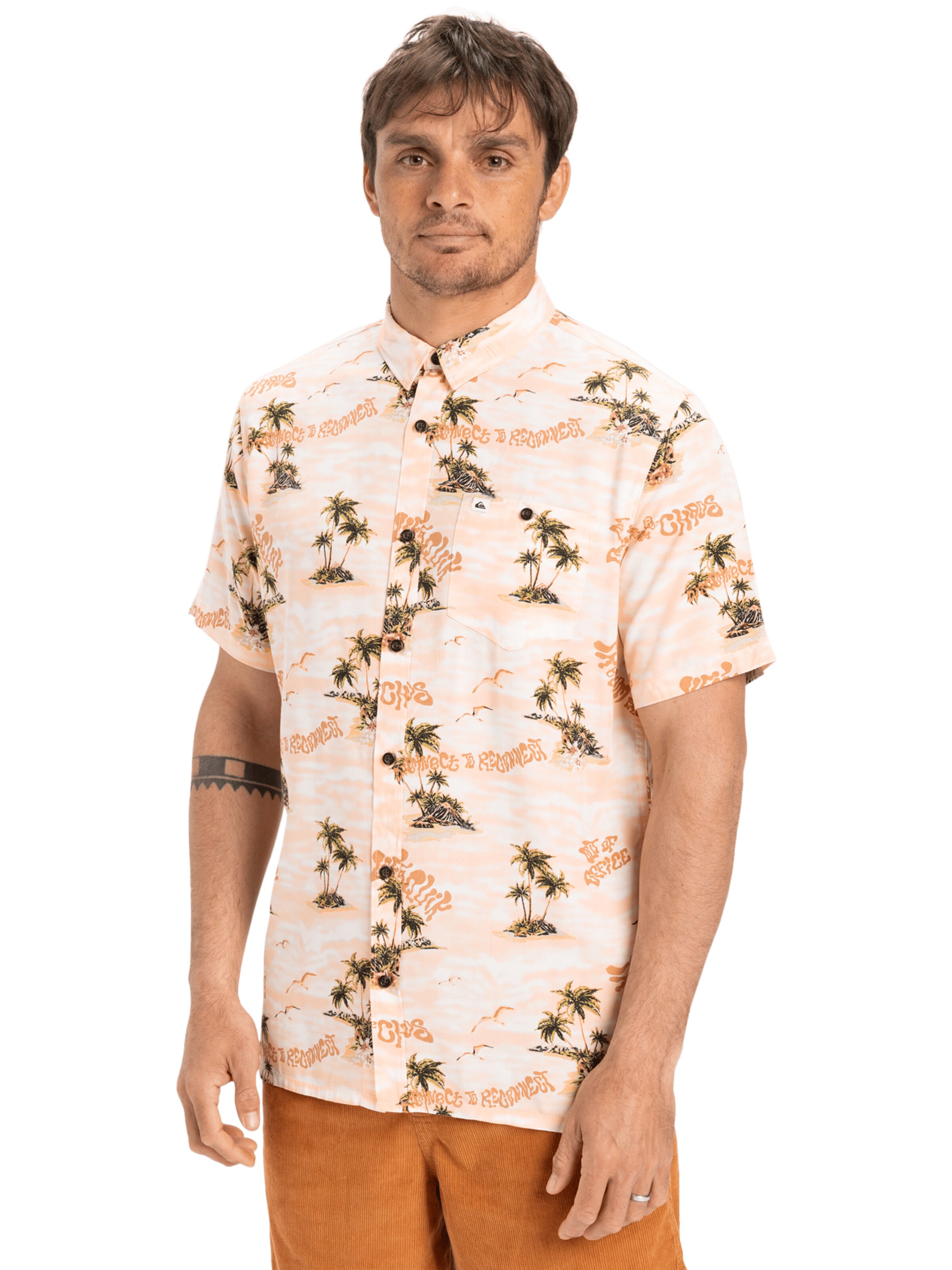 QUIKSILVER Regular fit Overhemd 'Safe Paradise' in Gemengde kleuren