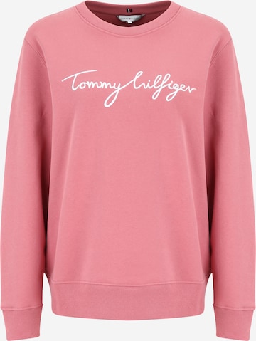 TOMMY HILFIGER Sweatshirt in Pink: predná strana