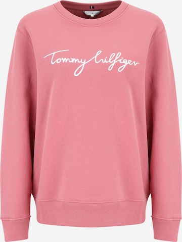 Bluză de molton de la TOMMY HILFIGER pe roz: față