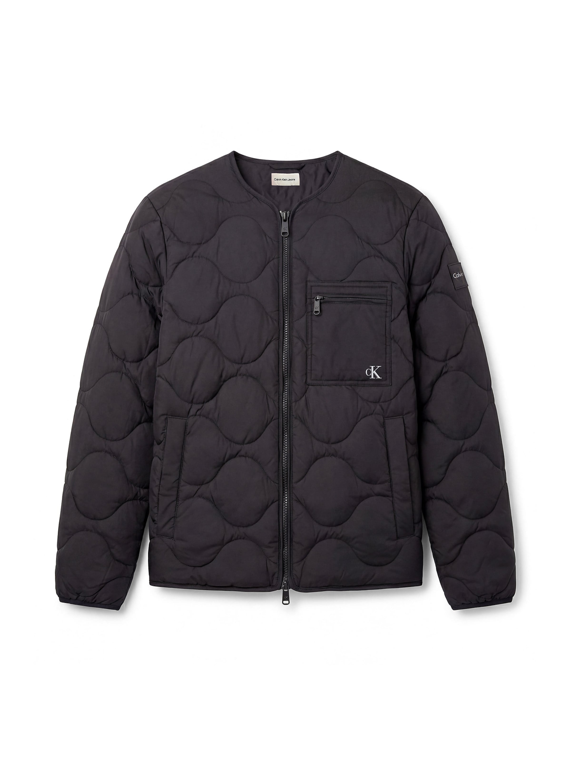 Calvin Klein Jeans Jacke in Schwarz: Vorderseite