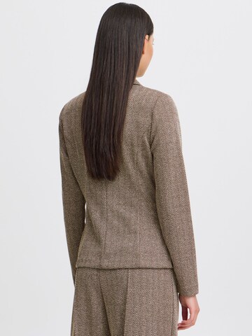 ICHI - Blazer 'KATE' en marrón