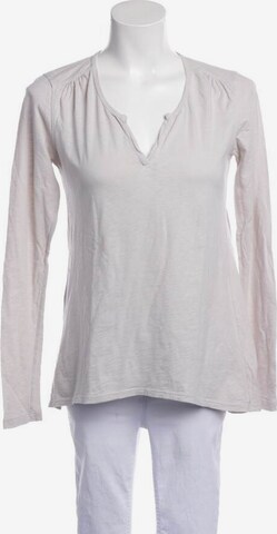 Velvet Top & Shirt in XS in White: front