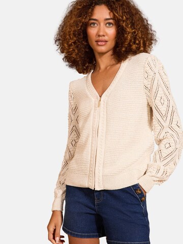 love & roses Cardigan i hvid: forside