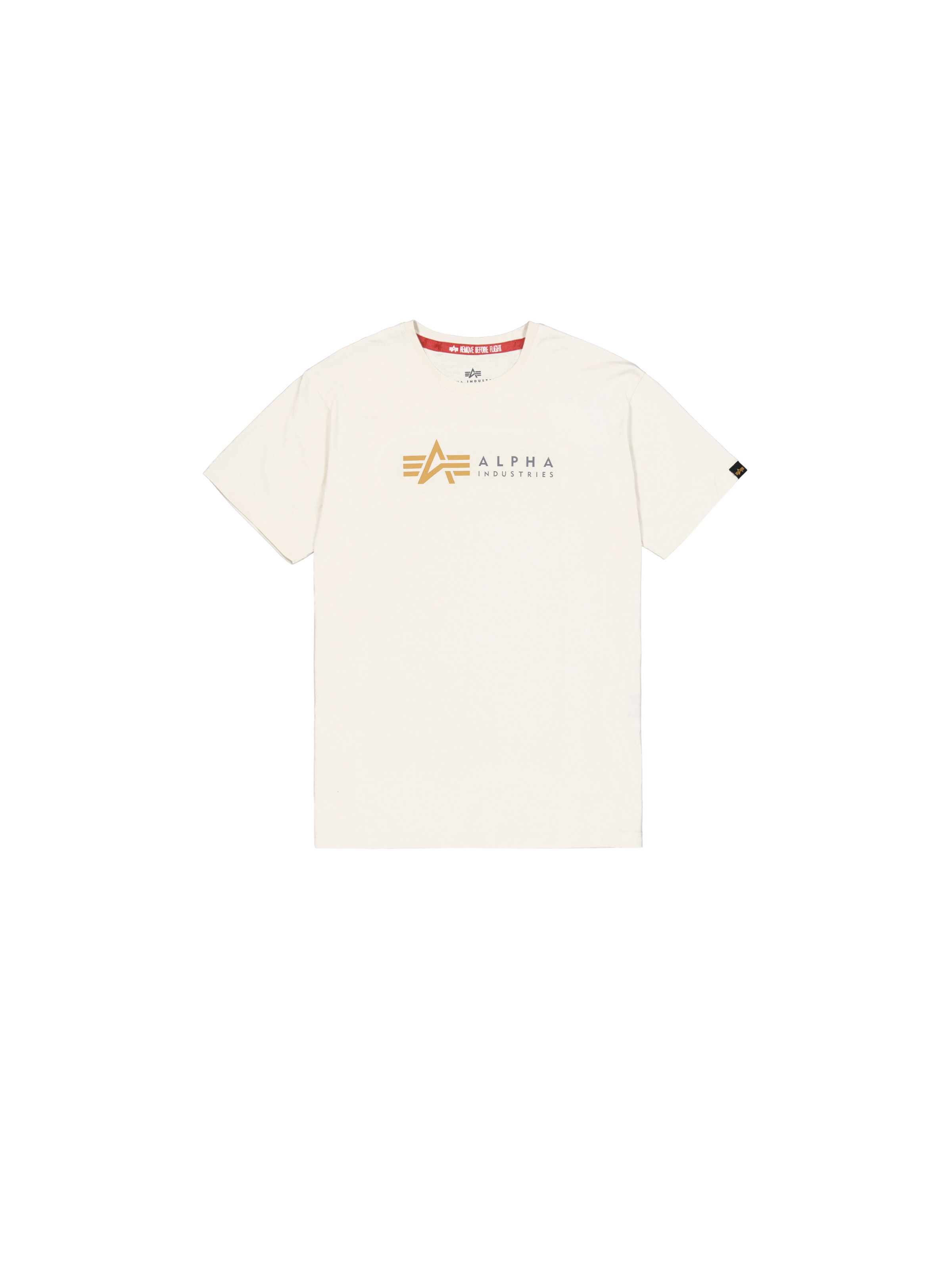 Maglietta di ALPHA INDUSTRIES in bianco: frontale