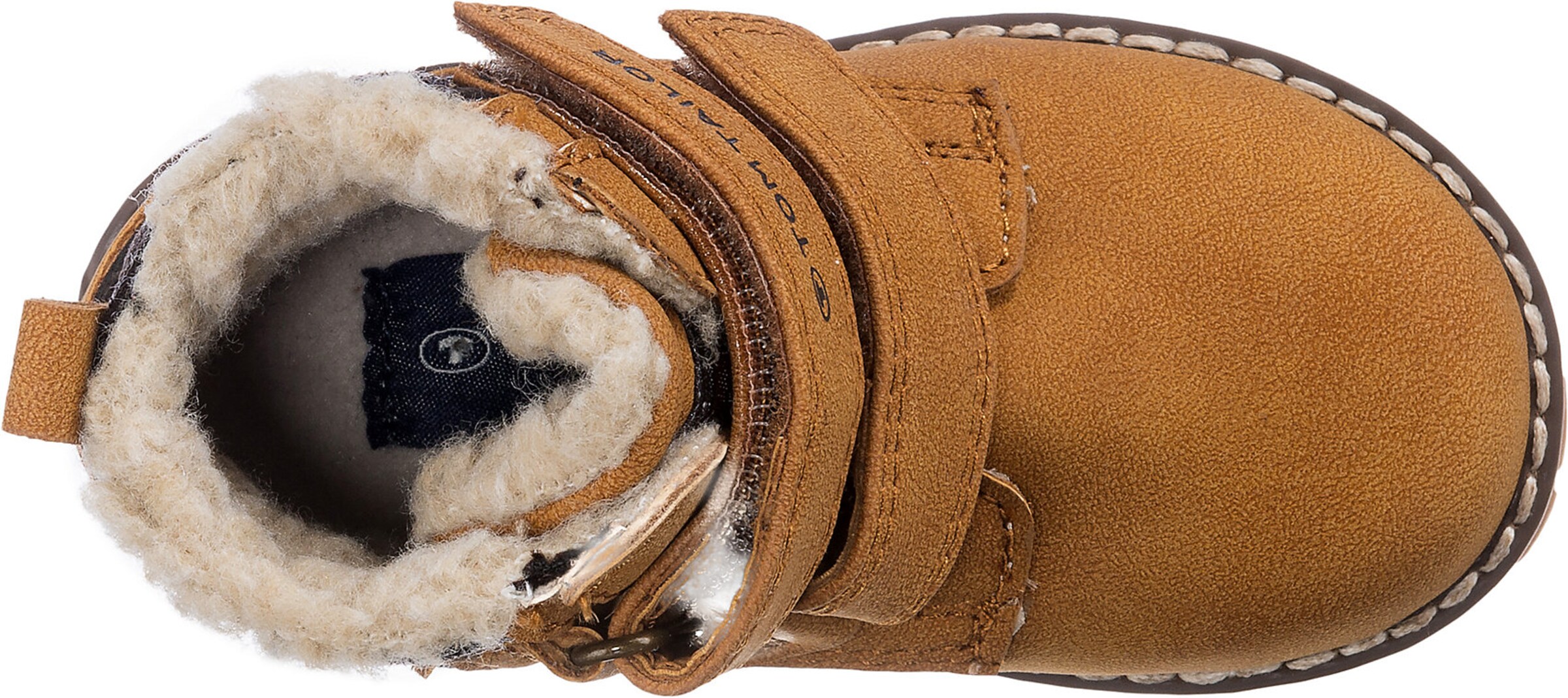 TOM TAILOR Kozačky – hnědá