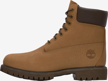 TIMBERLAND Nauhabootsit värissä ruskea: etupuoli