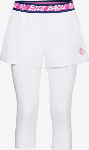 BIDI BADU Regular Workout Pants 'Kara Tech Shopri' in White