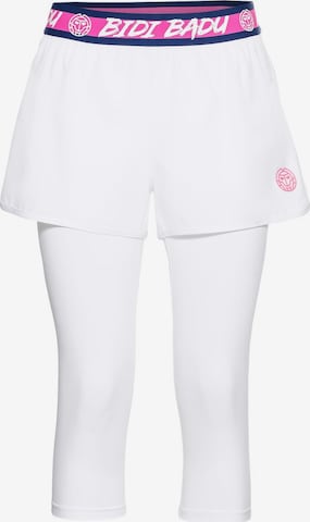 BIDI BADU Regularen Športne hlače 'Kara Tech Shopri' | bela barva