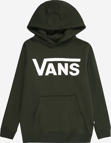 VANS Свитшот 'Classic II' в Зеленый: спереди