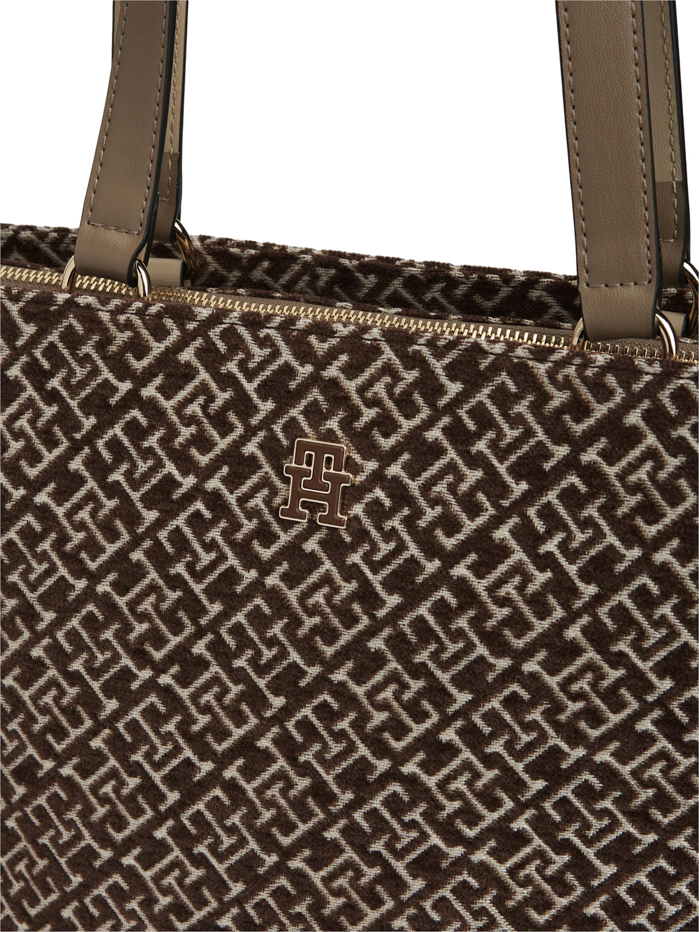 TOMMY HILFIGER Shopper in Braun