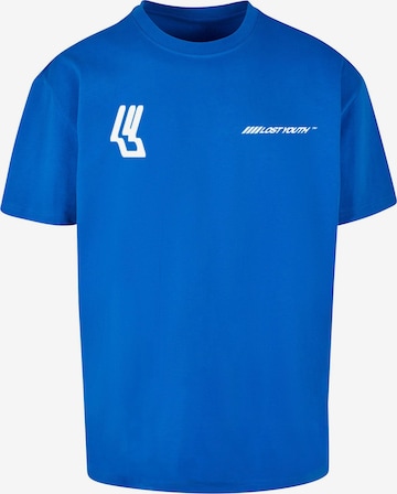 Lost Youth Shirt 'Icon V.2' in Blue: front