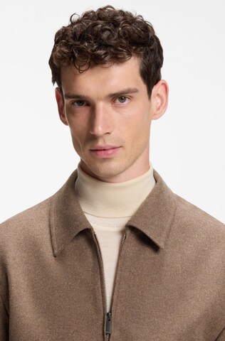 BOSS Between-Season Jacket ' Hanry' in Brown