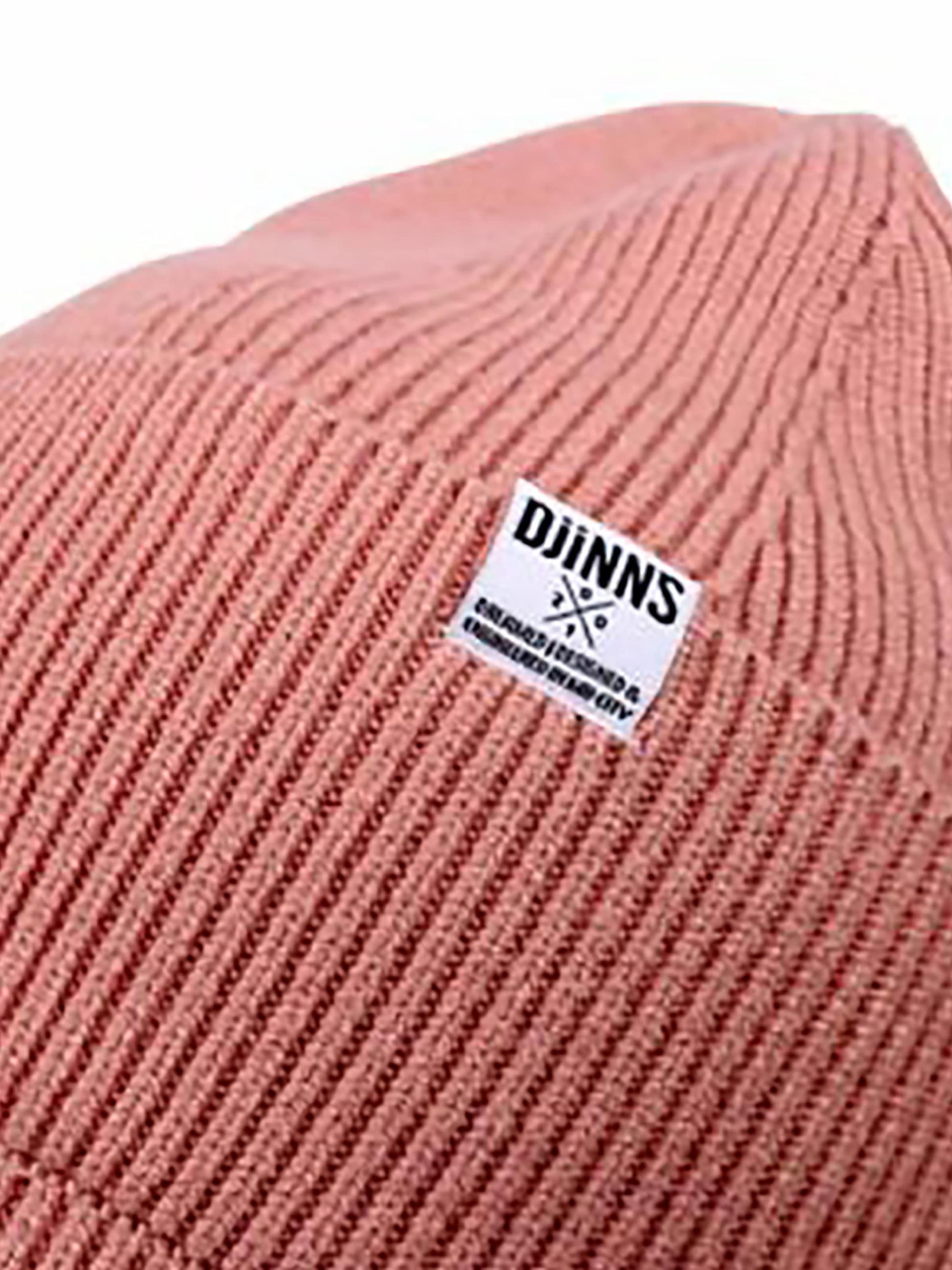 Berretto 'Wooly Knit' di DJINNS in rosa