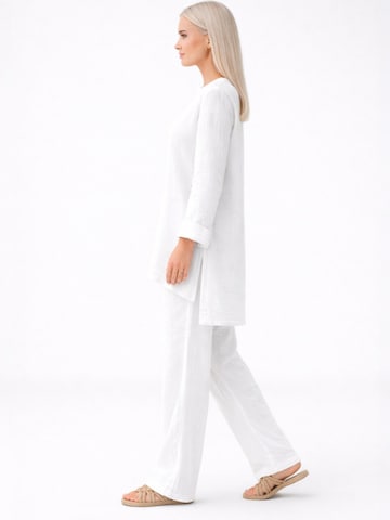 Tenue d'intérieur 'Ayda Modest' WENOR en blanc