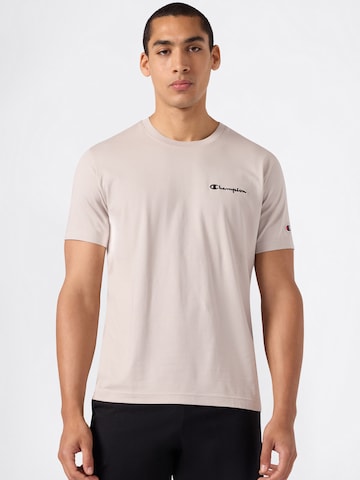 T-Shirt Champion en gris : devant