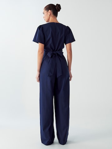 Willa Jumpsuit 'Riva' in Blauw: terug