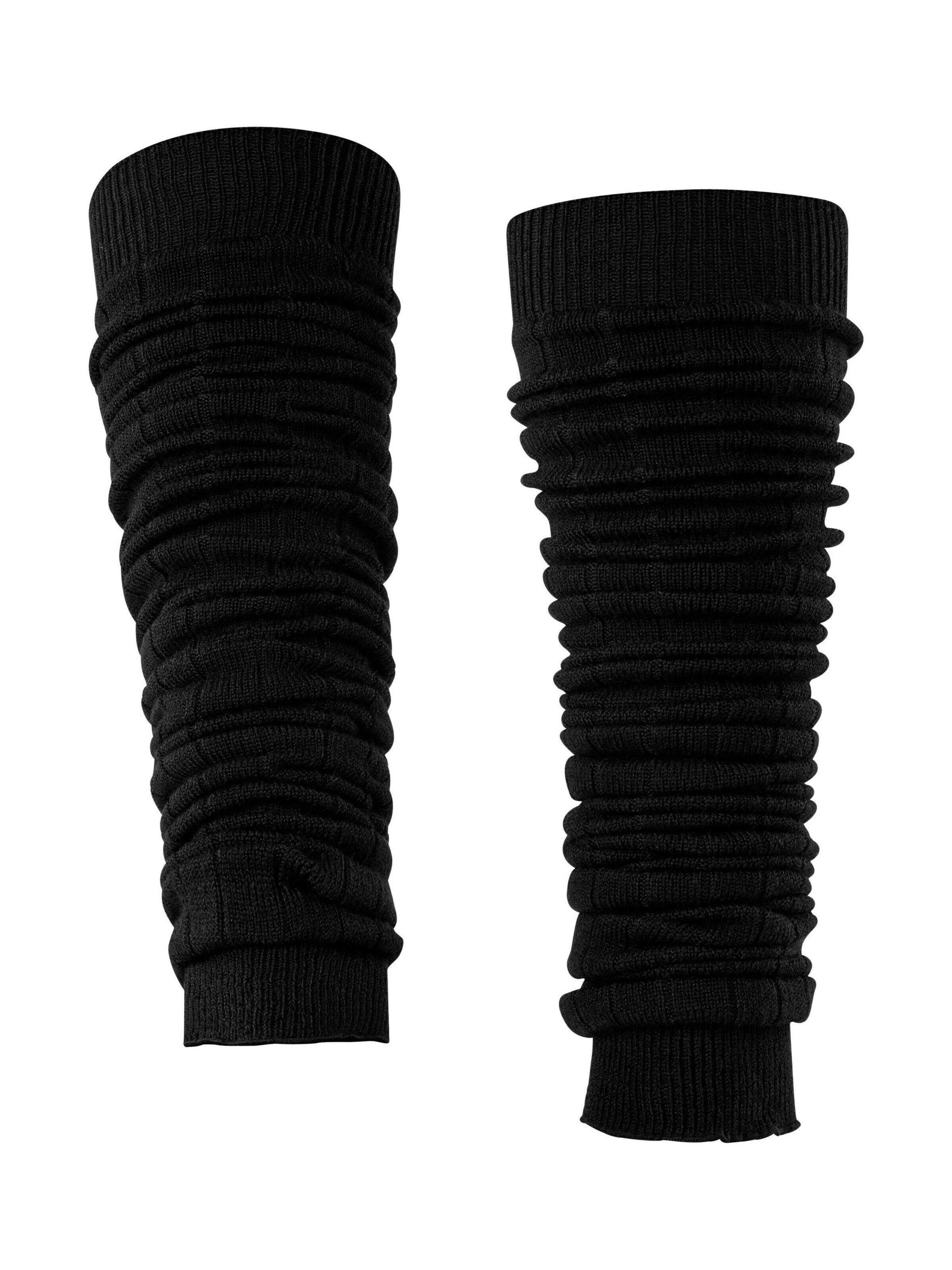 ESPRIT Stulpen 'Rib'‌‌‌‌‌‌ in Schwarz