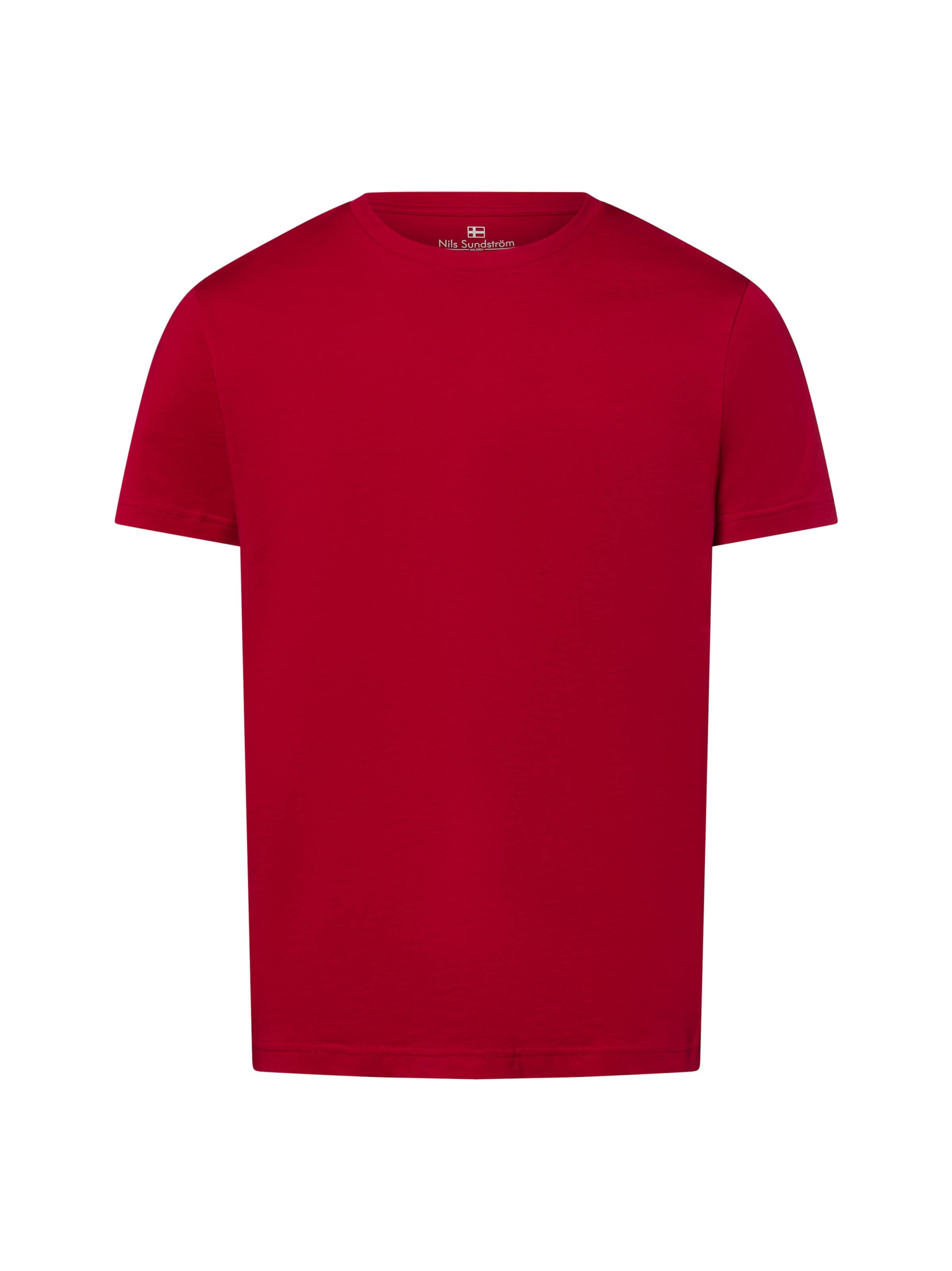 T-Shirt Nils Sundström en rouge : devant