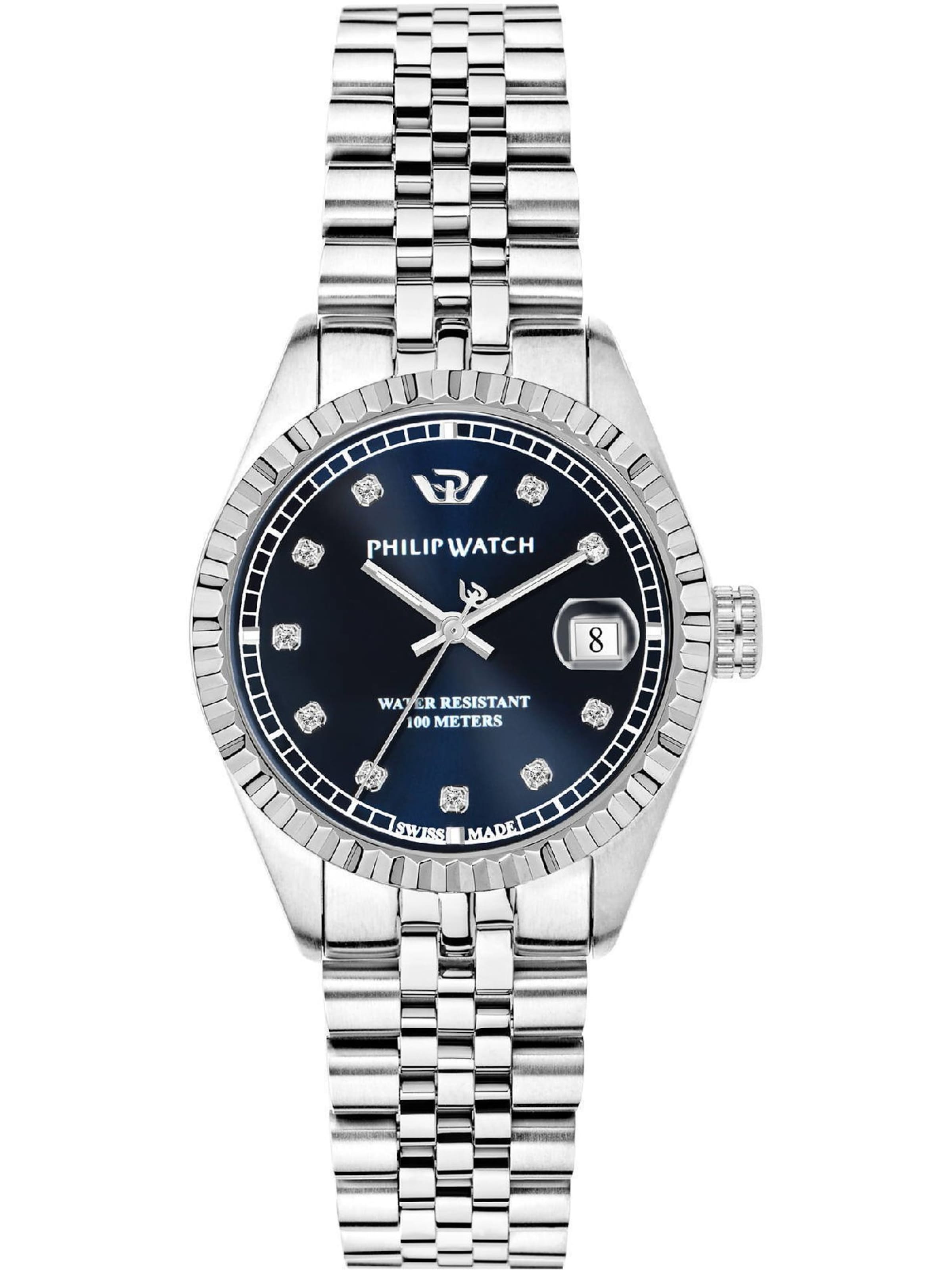 Philip Watch Analog Watch in Silver: front