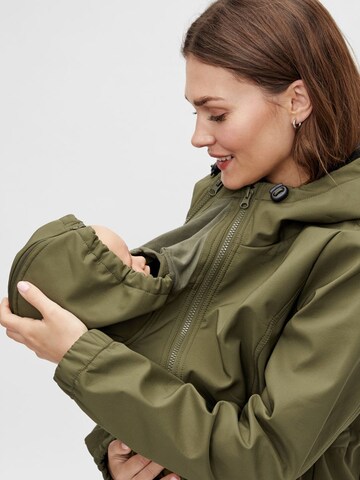 MAMALICIOUS 3-in-1-Jacke 'Ella' in Grün