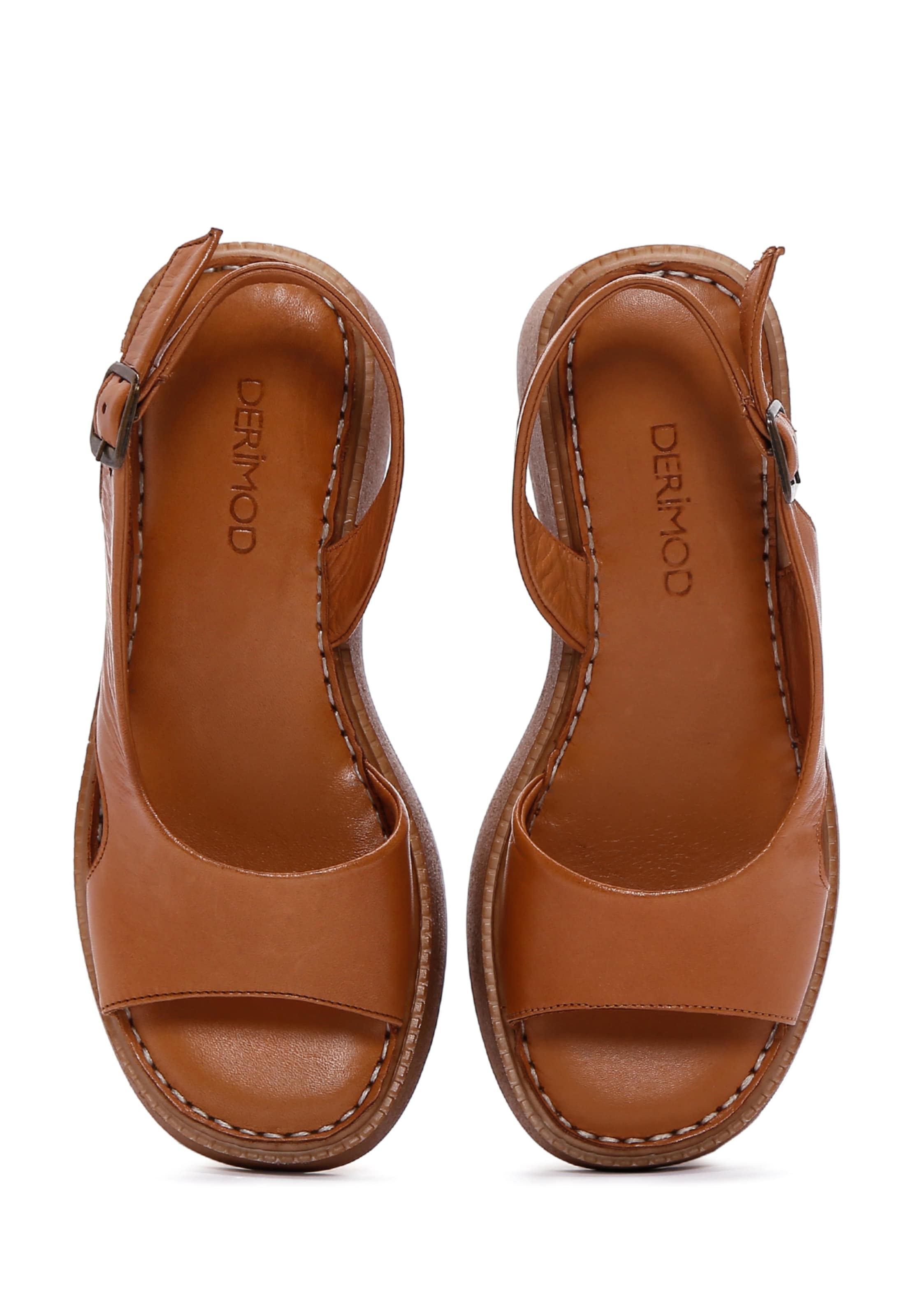 Sandalo con cinturino di Derimod in marrone
