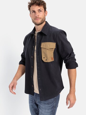 CAMEL ACTIVE Regular Fit Hemd in Schwarz