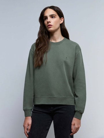 Scalpers Sweatshirt in Groen: voorkant