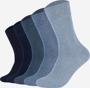 s.Oliver - Calcetines en azul: frente