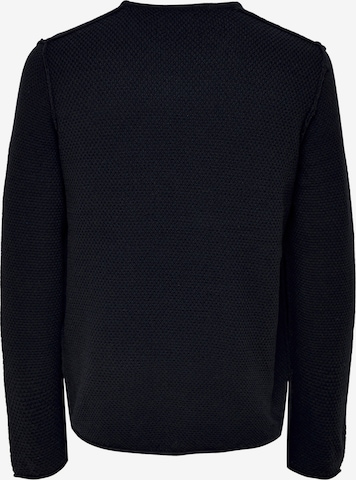 Only & Sons Sweater 'Trough' in Blue