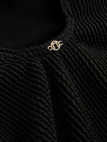 Next T-Shirt Enodelne kopalke | črna barva