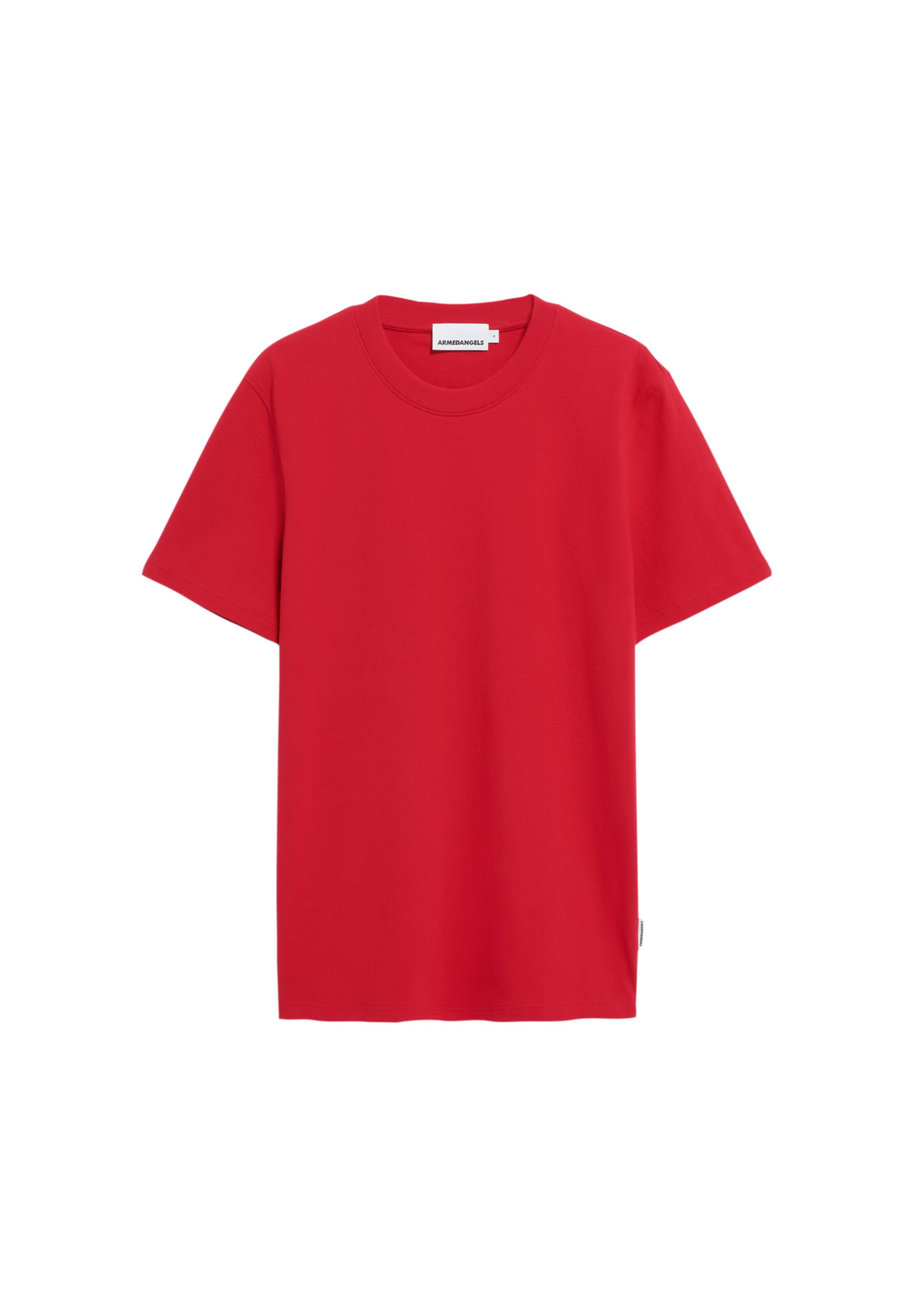 ARMEDANGELS T-Shirt 'Maarkus' in Rot: Vorderseite
