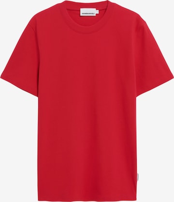ARMEDANGELS T-Shirt 'Maarkus' in Rot: Vorderseite