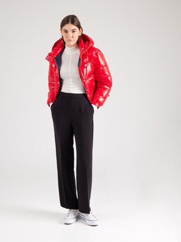 regular Pantaloni con piega frontale di TOMMY HILFIGER in nero