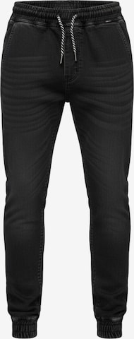 Ombre Regular Pants in Black: front