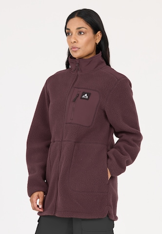 Whistler Fleece jas 'Felis' in Lila: voorkant