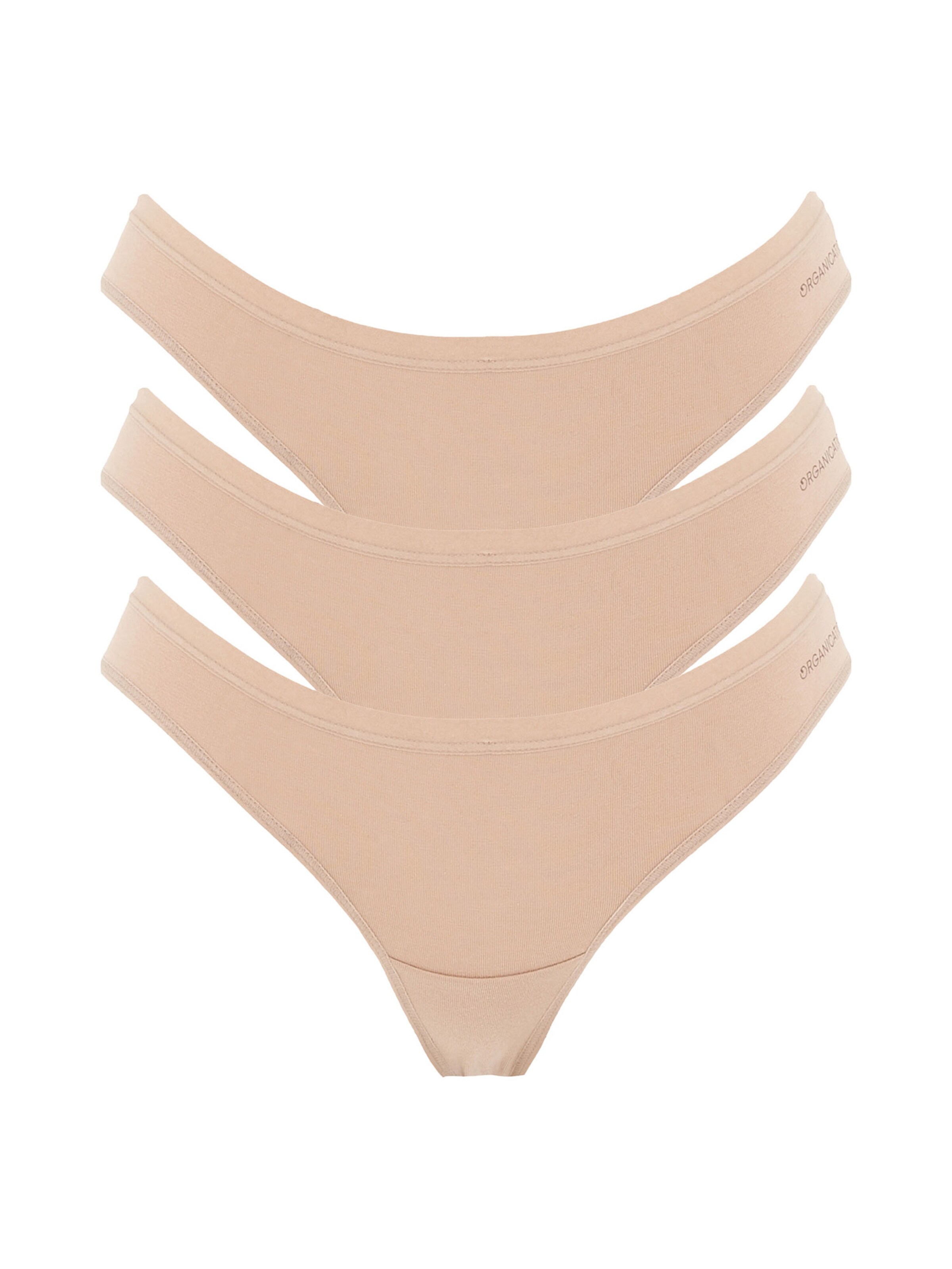 Organication Slip in Beige: Vorderseite